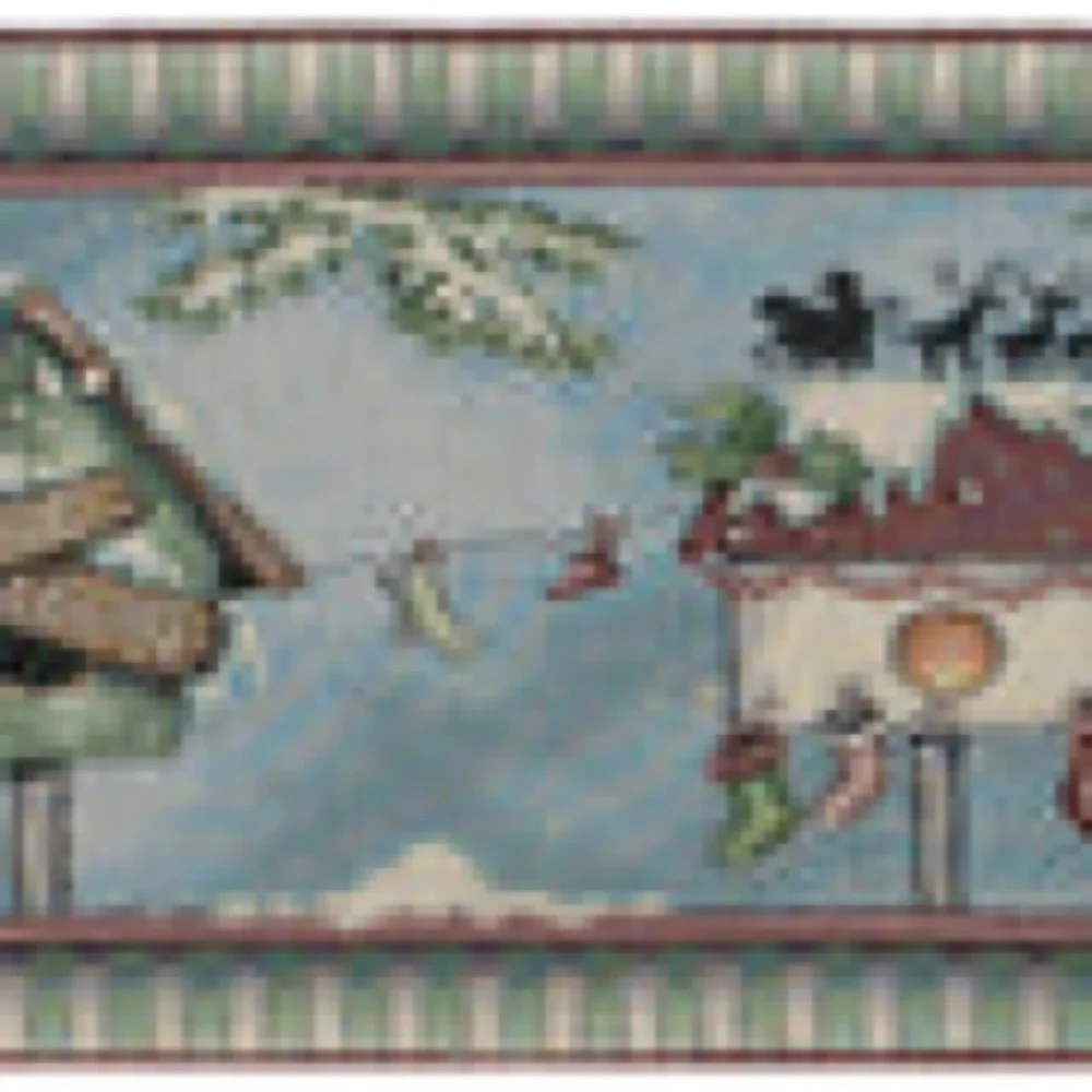 Winter theme table runner - Picture 2 of 3